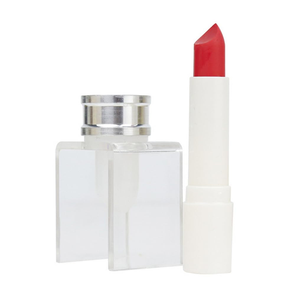 3PCS DIY Lipstick Maker Mold Silicone Filling Tube DIY Homemade Balm Makeup Cosmetic Tool Kit Single Hole Set Empty Lipstick Tube DIY, Clear