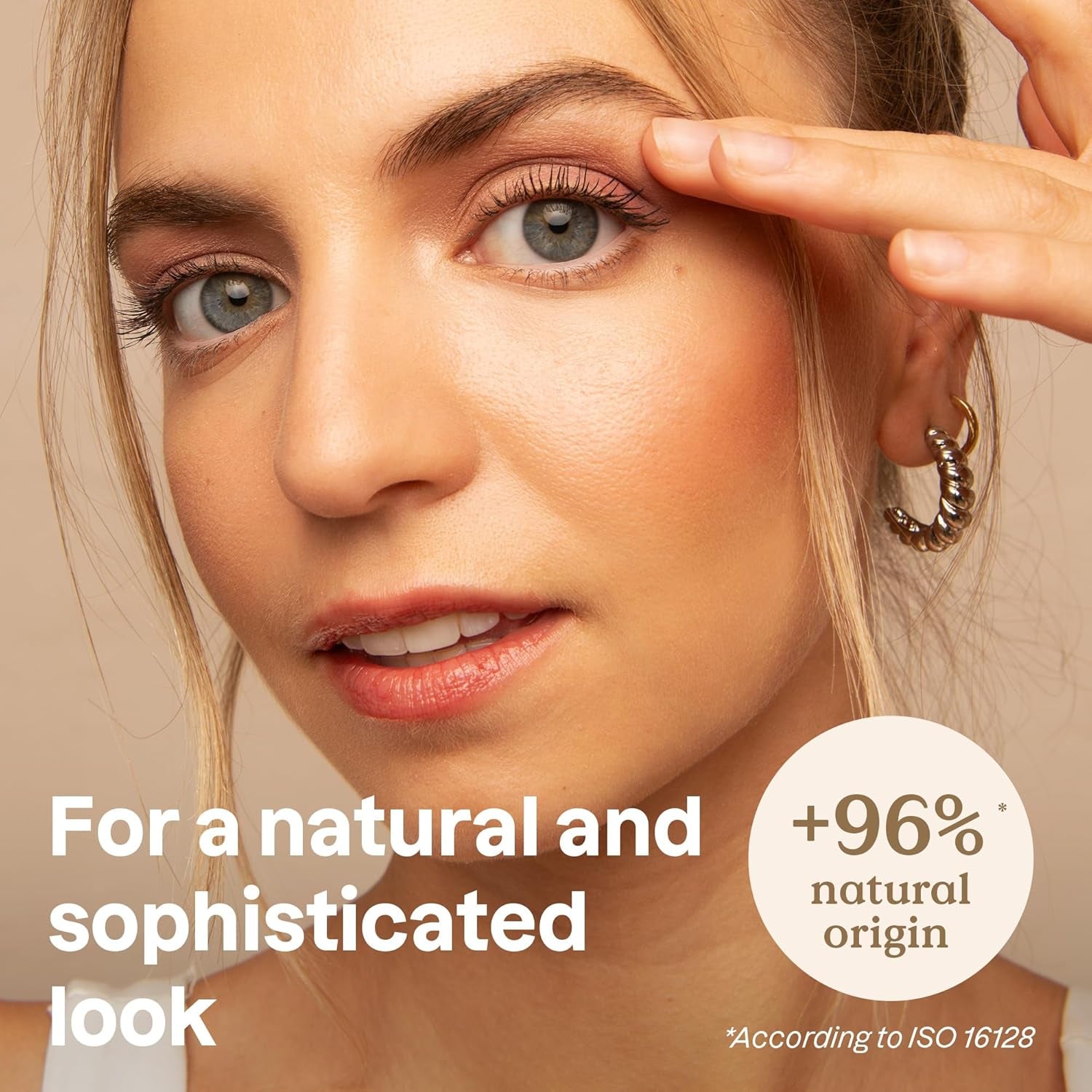 ATTITUDE Oceanly Pink Makeup Set, EWG Verified Eyeshadow and Lash Serum Infused Mascara, Vegan Beauty, Set of 3 Products
