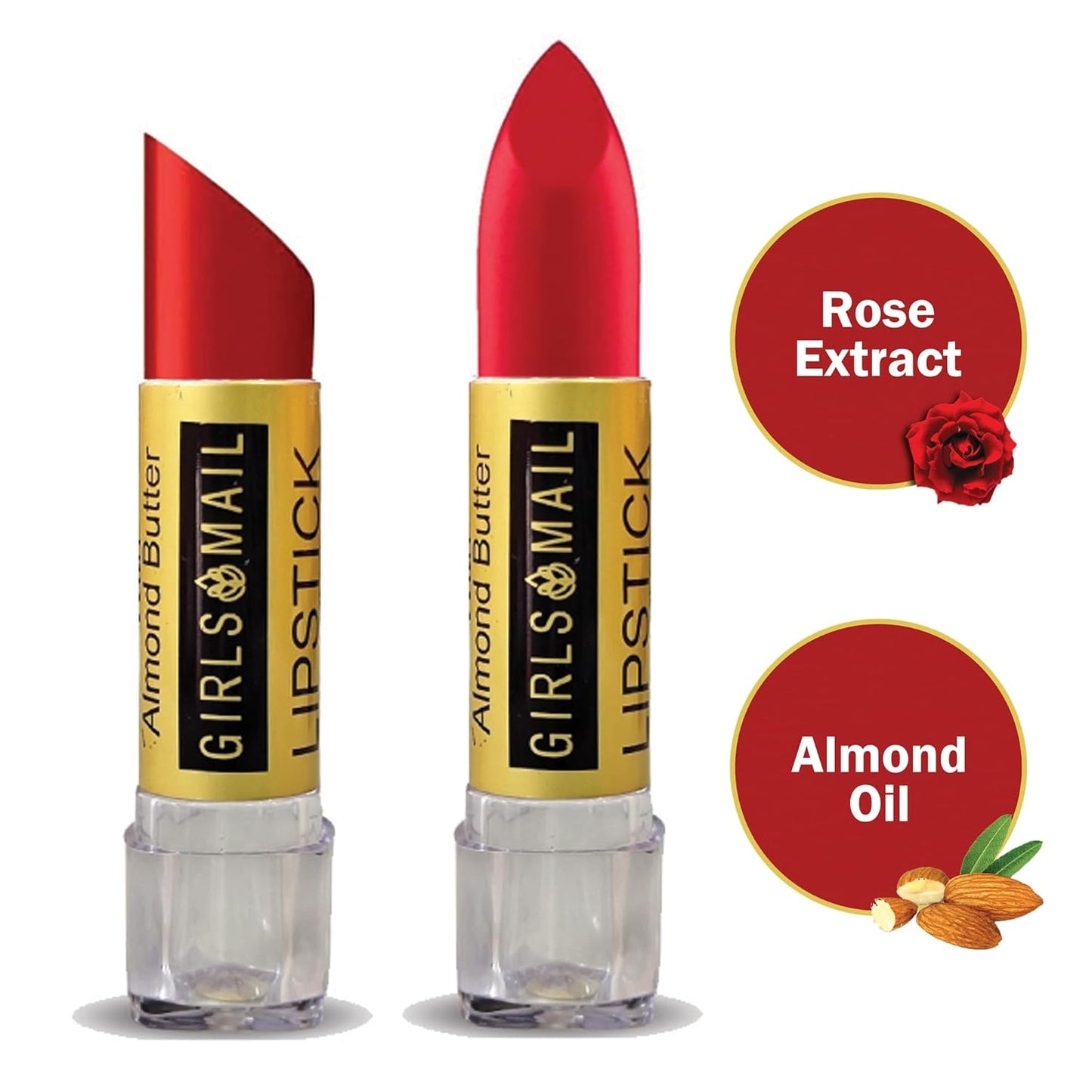 Red Lipstick Long Lasting Lip Makeup Cream Finish Hydrating Lipstick for Women, Fine Burgundy & Darkred