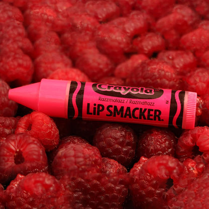Crayola Lip Balm Party Pack - 8 Moisturizing Lip Balms, Cotton Candy, Orange, Sherbert, Watermelon, Berry, Apple, Banana, Hydrating & Protecting - Cruelty-Free